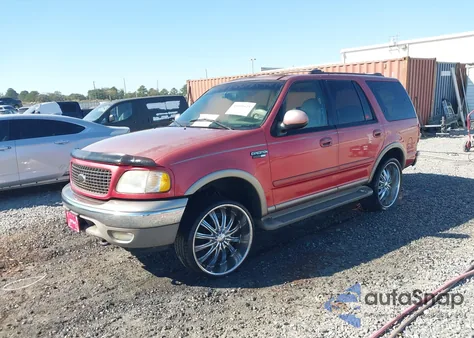 2001 Ford Expedition Eddie Bauer из США, поврежденный, VIN 1FMPU18L81LB63952